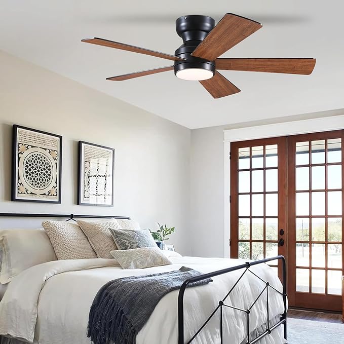 Ventilador de Techo 46 Pulgadas con Luz LED, 6 Velocidades y miniatura 2