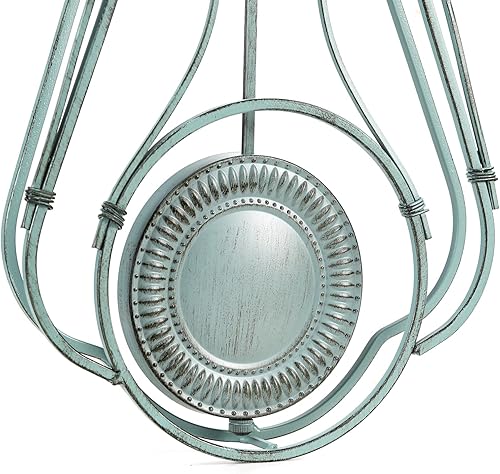 Miniatura 7 de CLXEAST Reloj de pared con péndulo de metal de 20 pulgadas, funciona con pilas, relojes de pared grandes para decoración de sala de estar, acabado