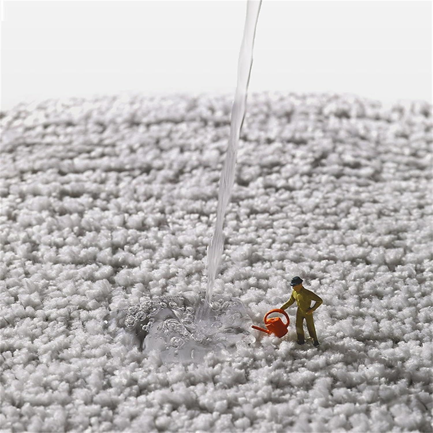 SUNCN シェニール織 バスルームラグ ふわふわラグ エクストラソフトフロアマット シャワーマット 吸水カーペ バスルーム シャギ