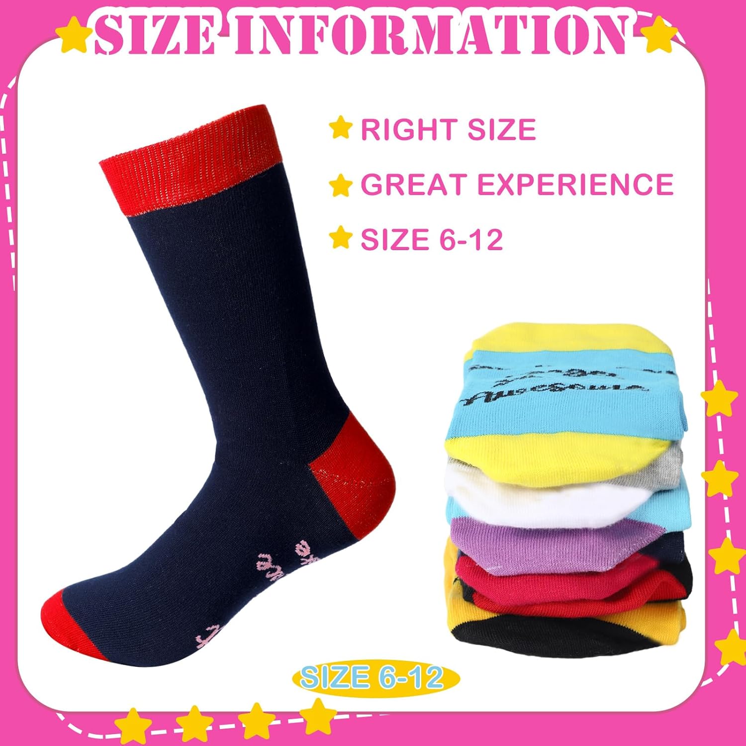 Xtinmee 12 Pairs Valentine's Day Employee Appreciation Gift Socks Thank You Teachers Nurse Socks for Best Team Ever Coworker - Image 3