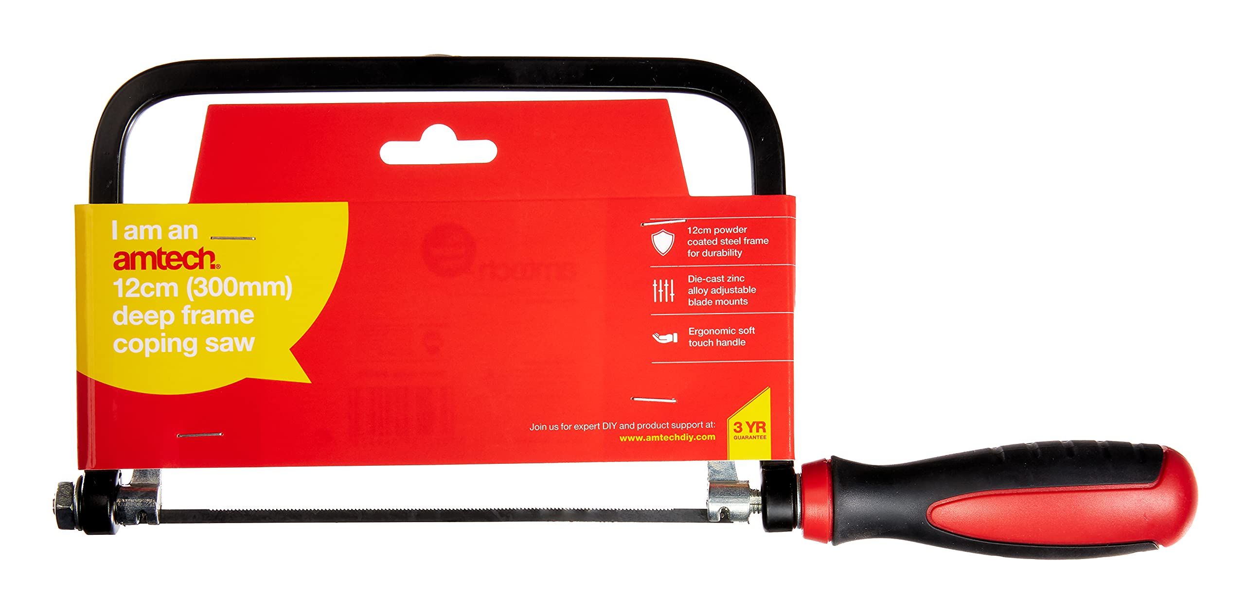 Scie à Archet Am-tech M2500 - Lame 53 Cm - Acier Qualité Supérieure