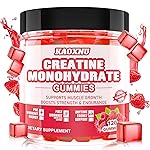 Creatine Monohydrate Gummies for Men & Women 120 CT - 5000mg of Creatine Monohydrate per Serving - Sugar Free Chewable Creatine for Muscle Strength, Muscle Builder, Energy Boost (Raspberry Flavor)