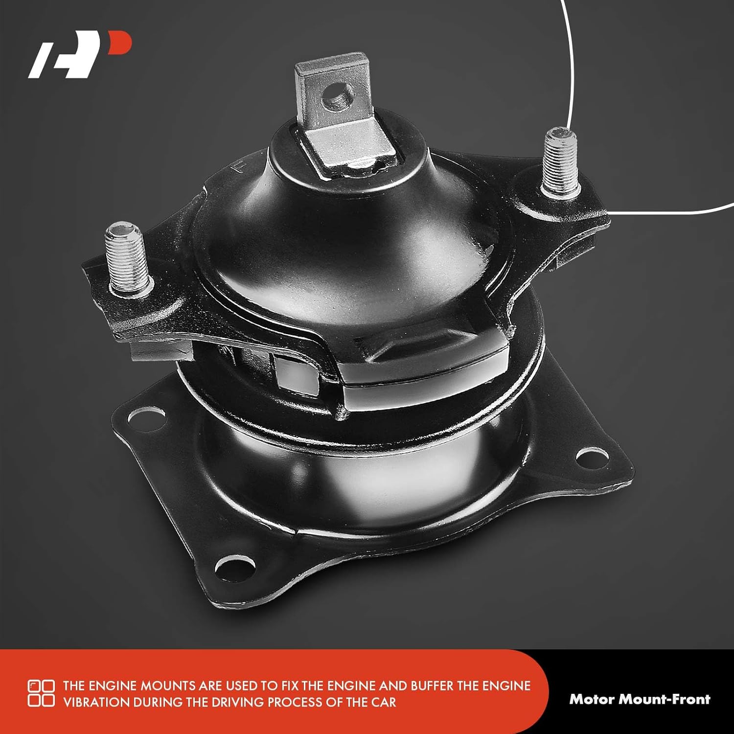 A-Premium Engine Motor and Transmission Mount Kit Compatible with Acura TL 2004-2006 & Honda Accord 2003-2007, Automatic Transmission, 6-PC Set