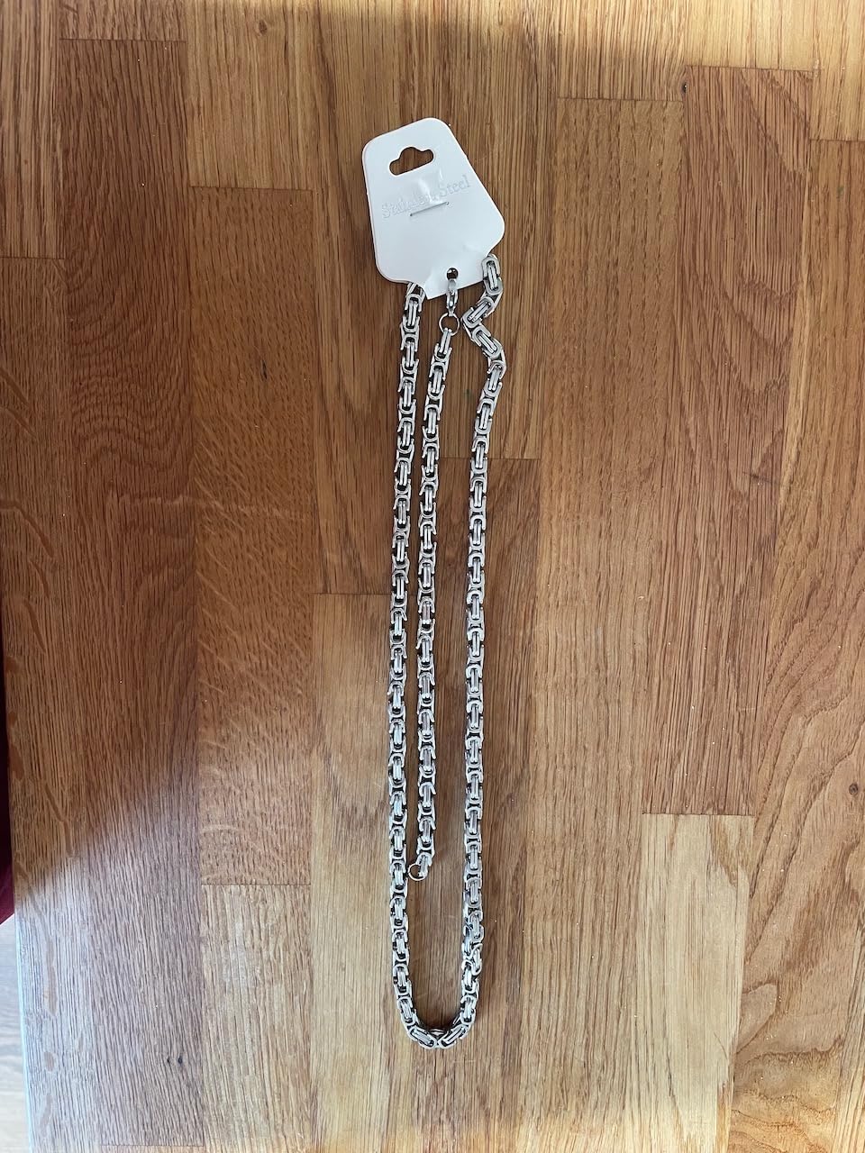 Rockiger Ledergürtel Mit Nieten Und Ketten 110 Cm (Gebraucht) In