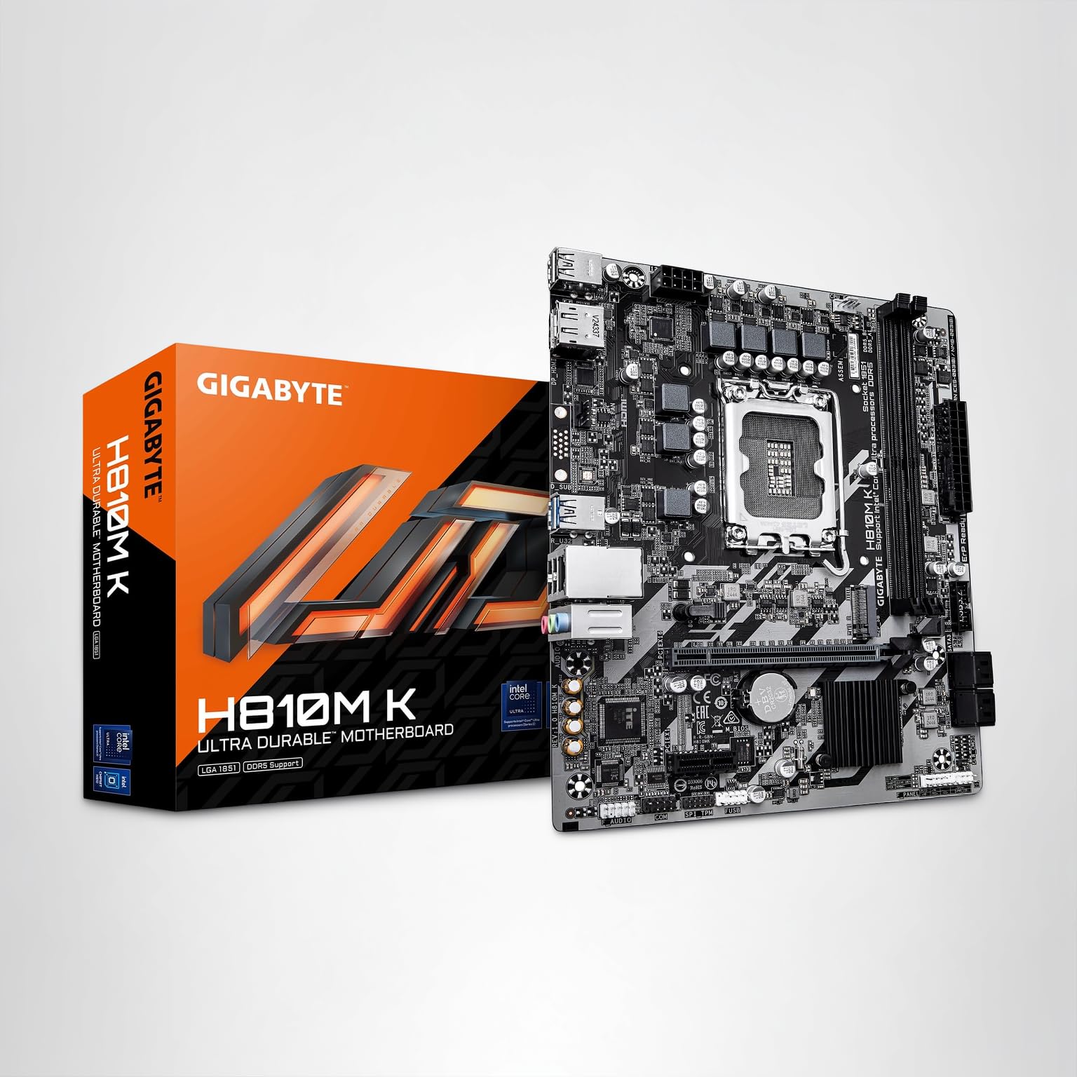 Amazon | GIGABYTE H810M K Micro-ATX マザーボード MB6739 | GIGABYTE