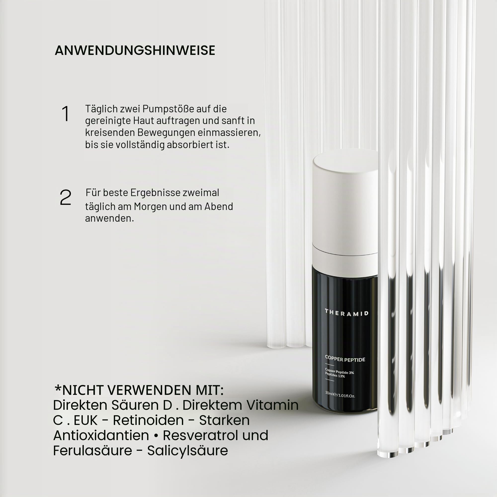 COPPER PEPTIDE - Anti-Aging-Behandlung mit 3% Kupfer-Peptid