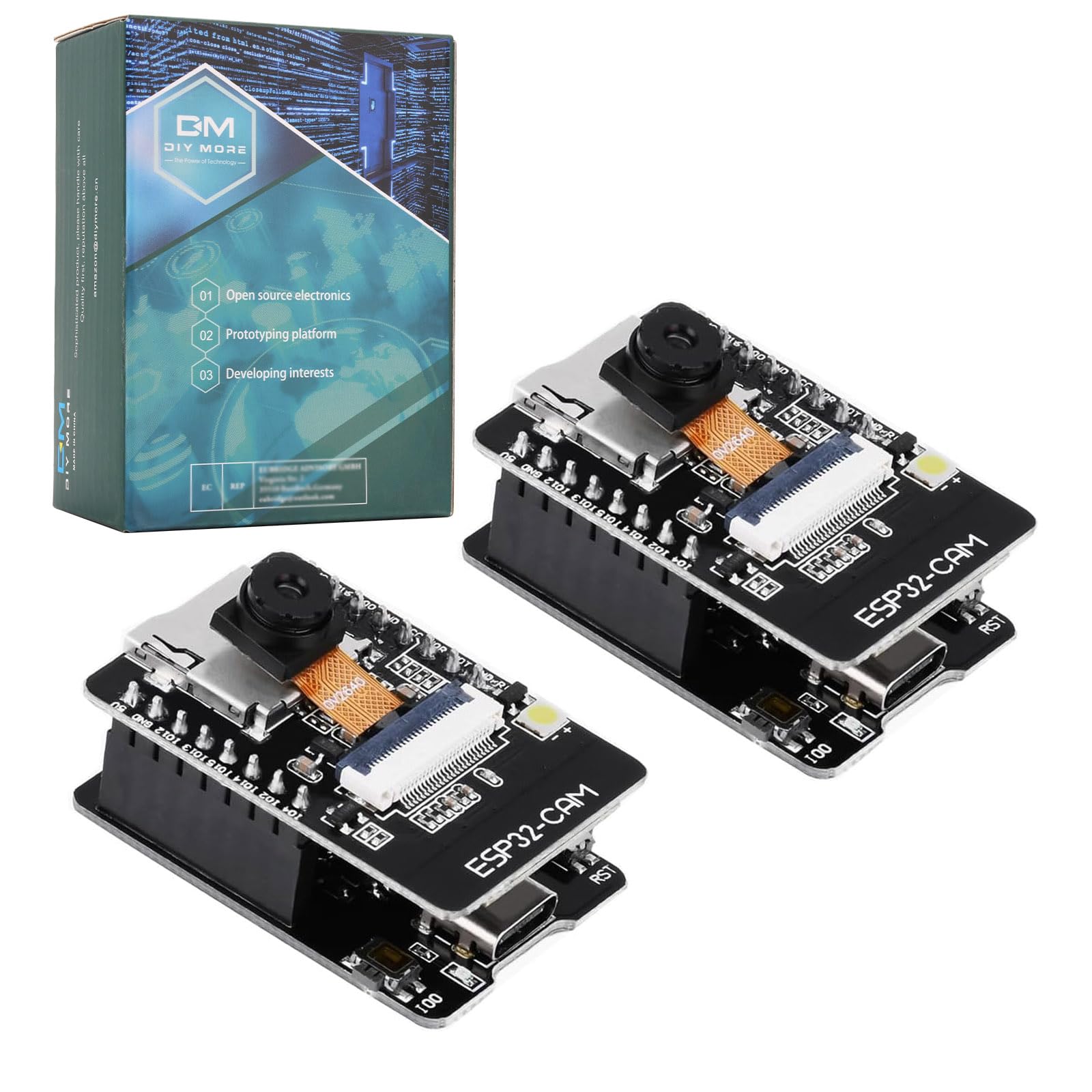 Diymore 1 Pièce Pour ESP32 USB C Pour ESP32 Carte De