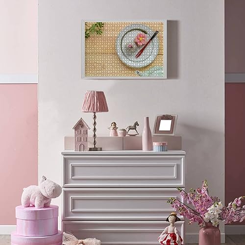 Miniatura 6 de Rompecabezas de 1000 piezas para adultos y niños  Wagashi piezas grandes que encajan juntos juego educativo intelectual divertido