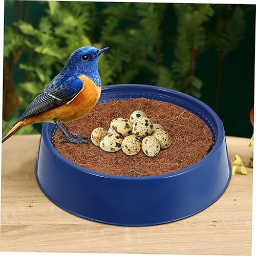 Miniatura 3 de Almohadillas compactas para nido de pájaros, accesorios de anidación de palomas reemplazables para cría de eclosión adecuadas para jaula de uso al