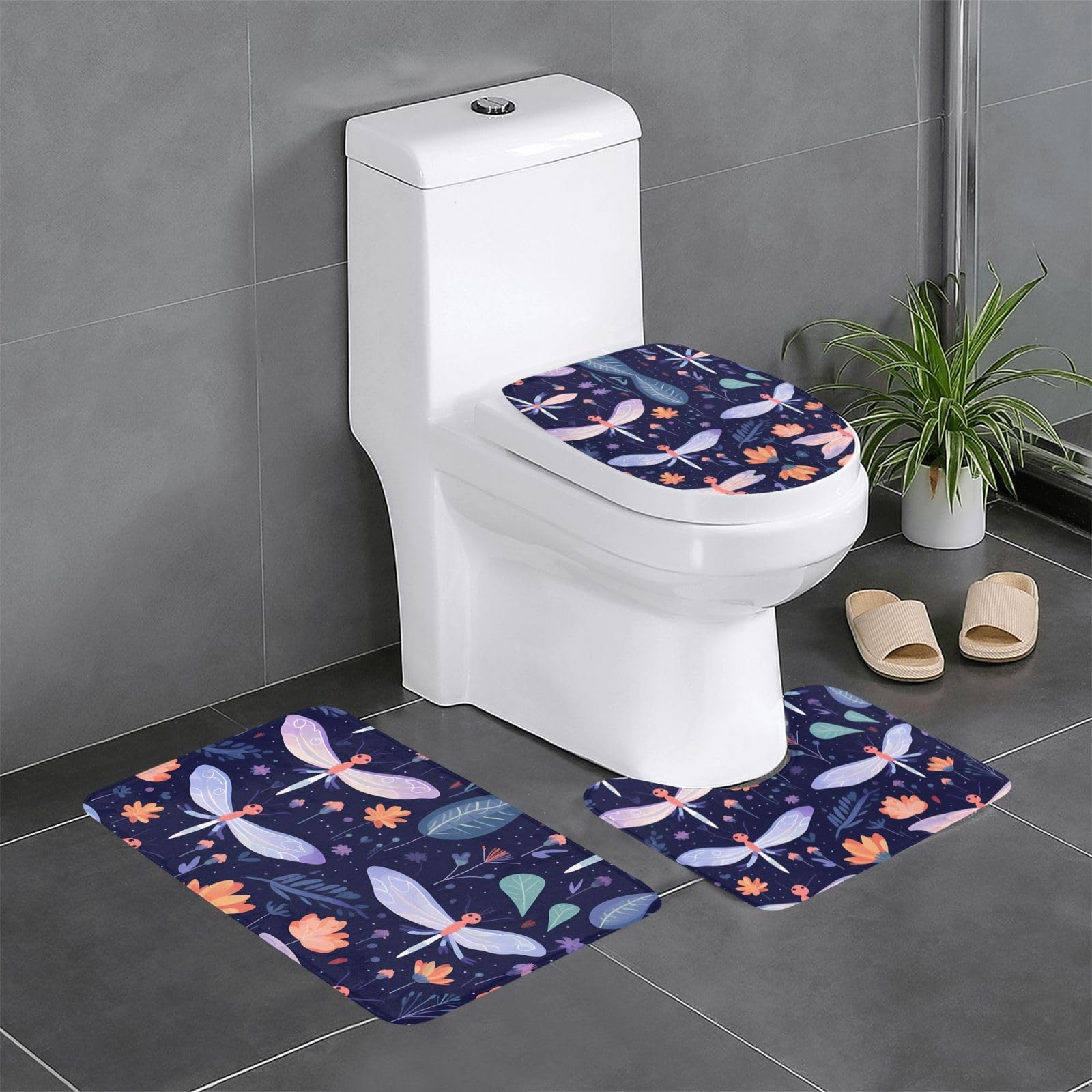 Tapis de salle de bain antidérapants pour éviter les glissades au sol
