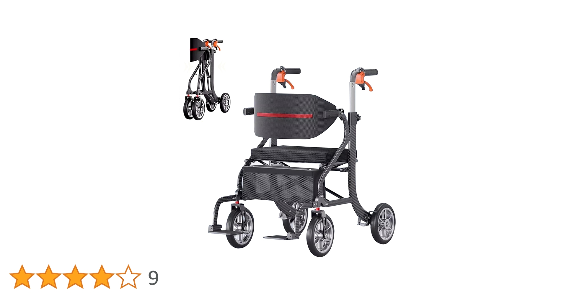 Amazon | Miugoo 歩行器 四輪歩行車 シルバーカー 多機能歩行器