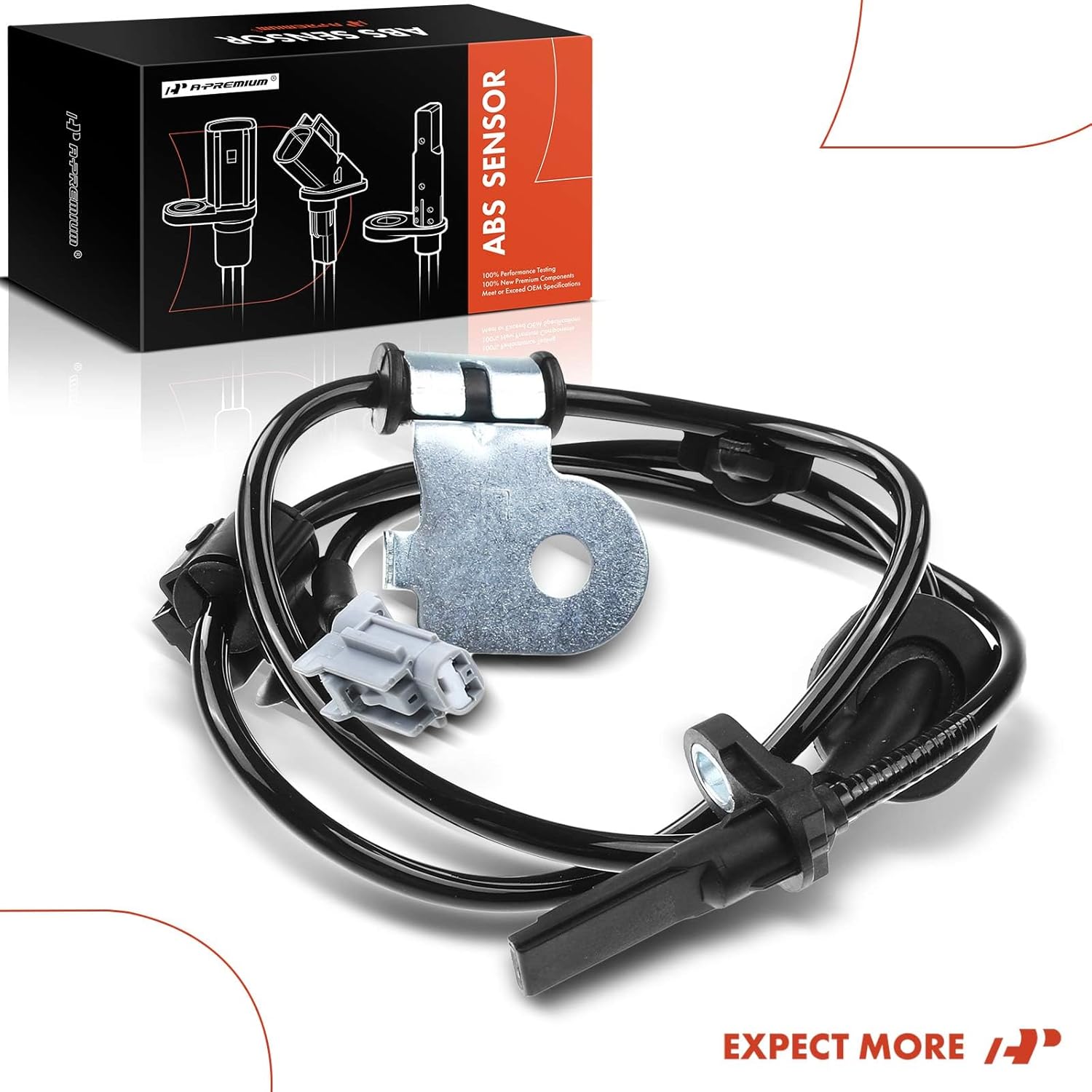 A-Premium Front Left ABS Wheel Speed Sensor Compatible with Subaru Crosstrek 2016-2017 2.0L, Forester 2014-2018 2.0L 2.5L, Impreza 2011-2016 2.0L 2.5L, XV Crosstrek 2013 2.0L, Front Driver Side