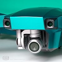 Vista 6 de Wrapgrade Mono Skin para DJI Mavic Pro (azul caribeño)