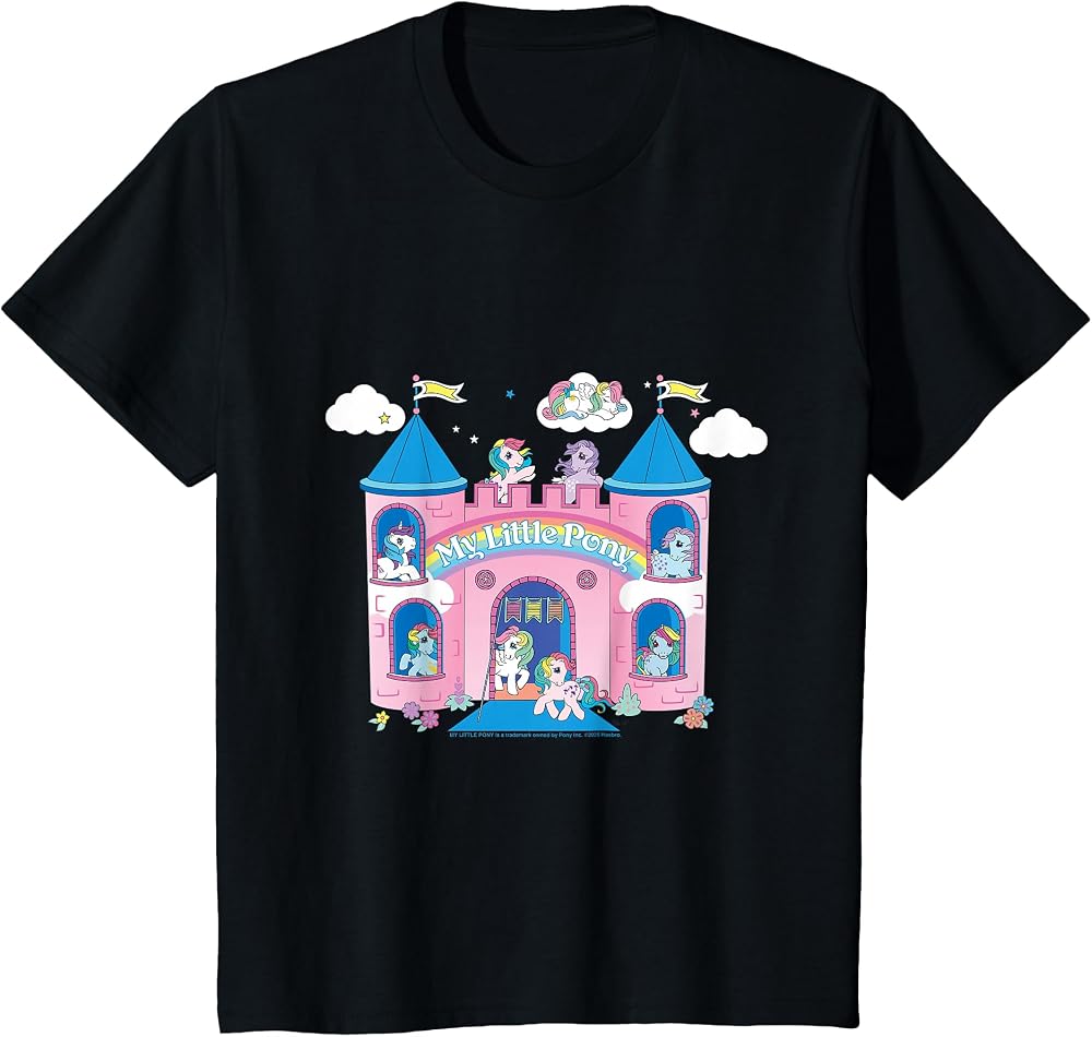 Kids My Little Pony Rainbow Dream Castle Kids T-Shirt — 사진 1