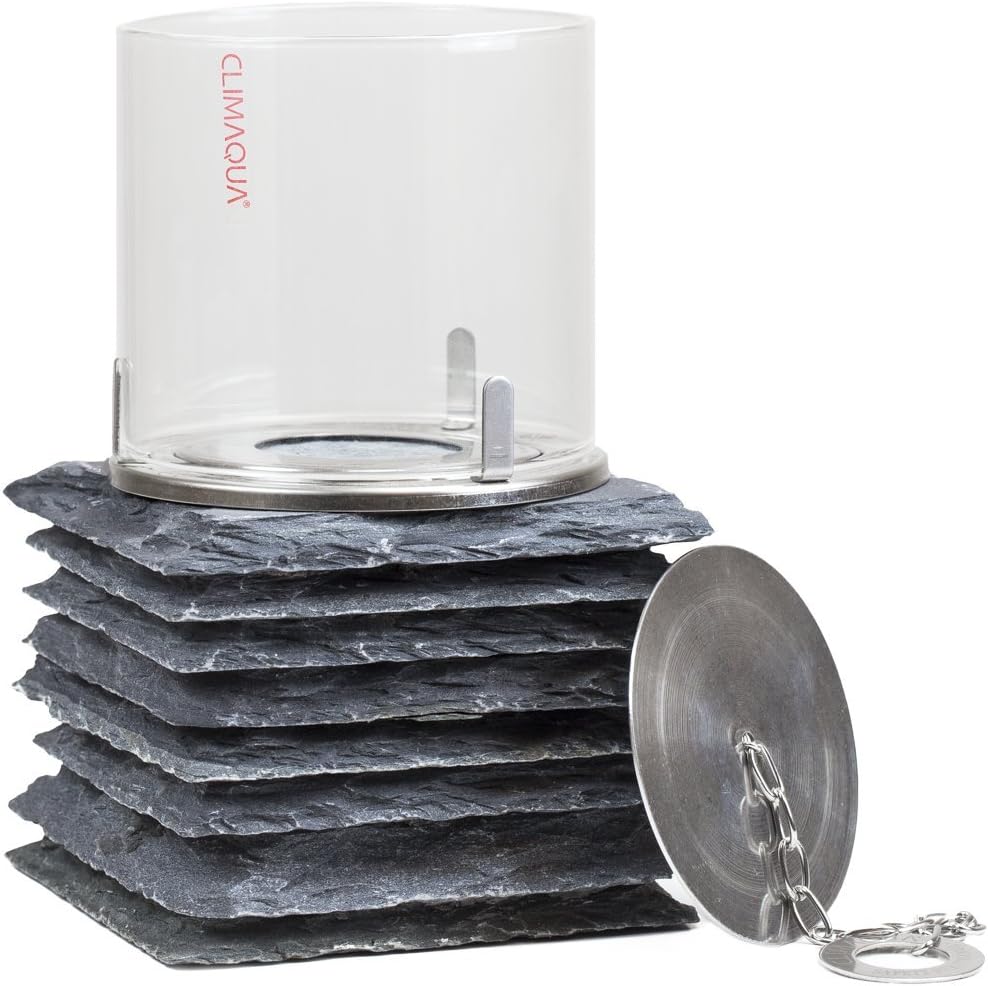 Clima Qua Decorative Fire, Xing – 10x10x15 cm, 77513