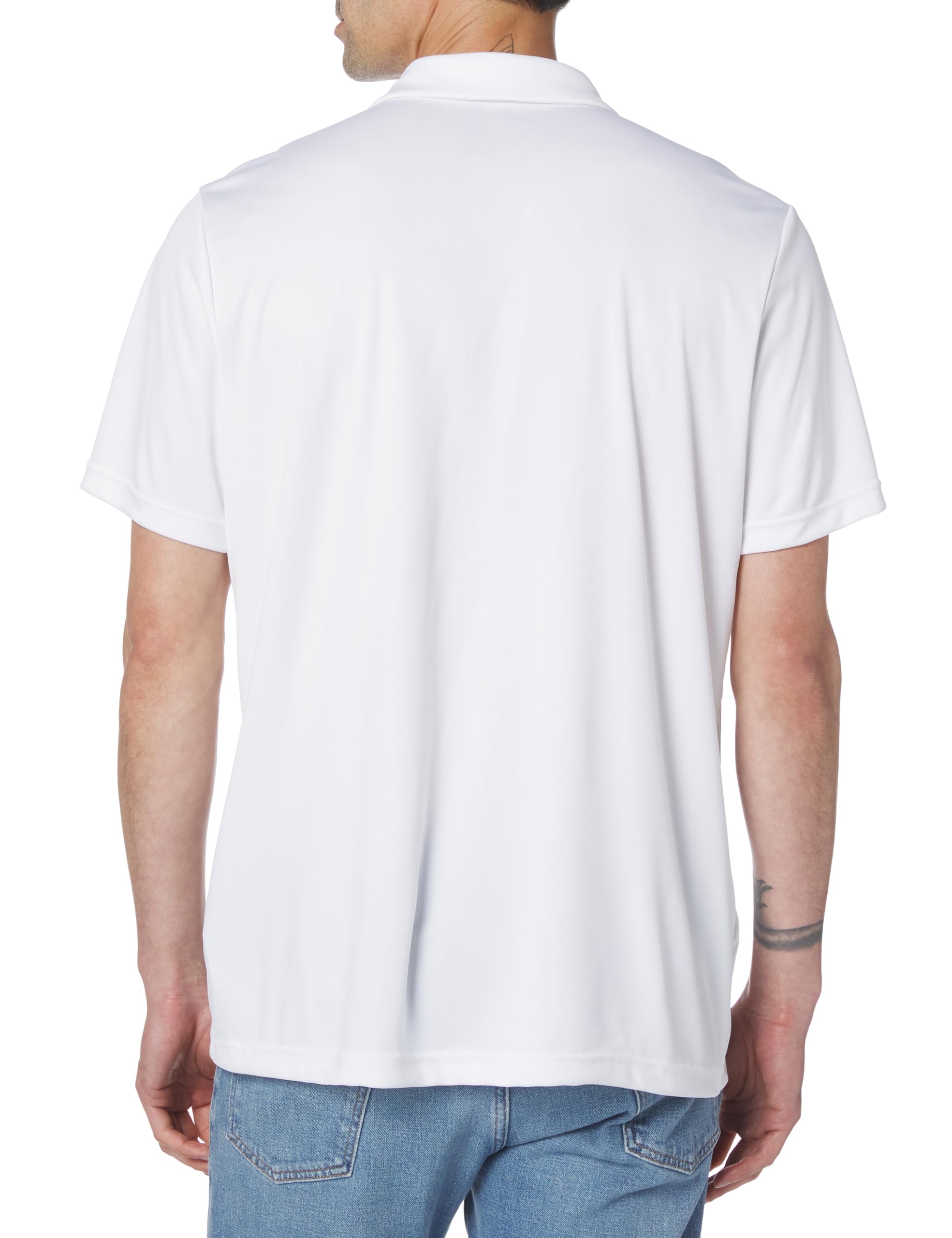 adidas Entrada 22 męska koszulka polo, biała, rozmiar S, biały, S