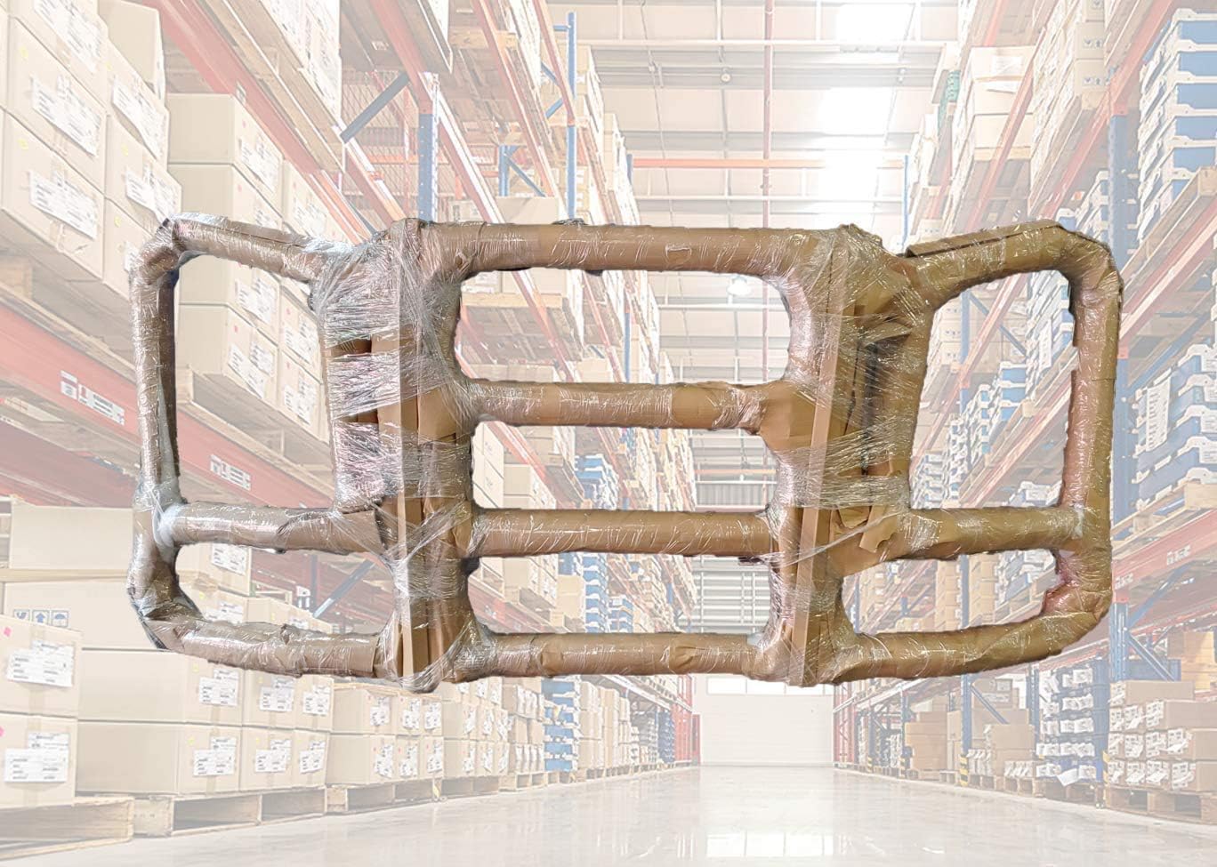 KOZAK Front Grille Deer Moose Brush Bumper Guard Large Square with Round 4X 6 LED Lights with Brackets Compatible with International Prostar PLUS Logo, License Plate Holder and Frame, Wipers and Vest