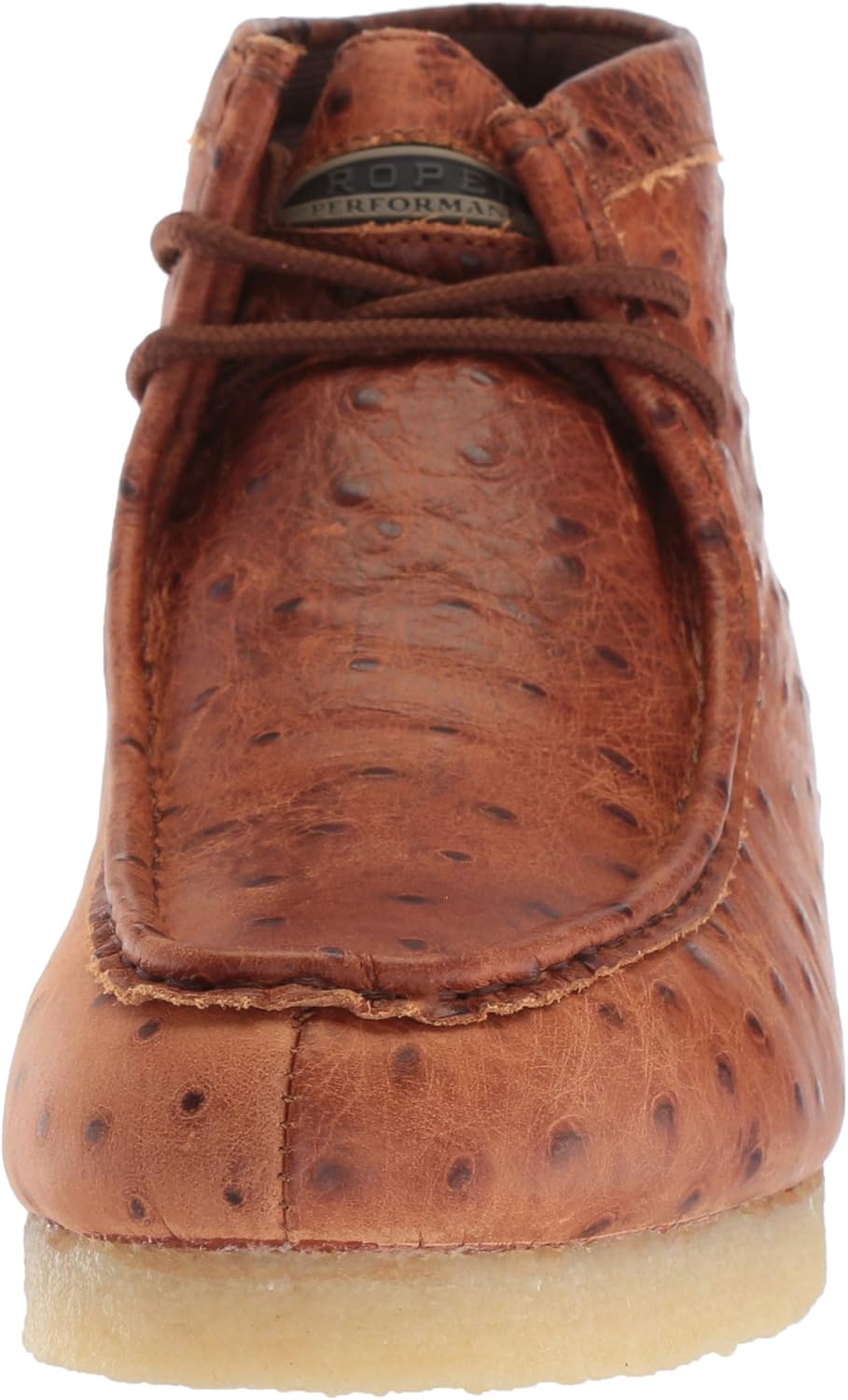 Crazy Horse Leather Ankle Boots with Gum Sticker by Roper