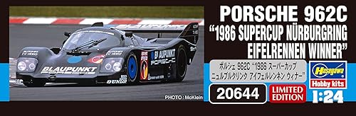 Miniatura 2 de Hasegawa 20644 124 Porsche 962C Model Kit, Multi-Colour