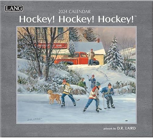 LANG Calendario de pared 24991001916 para hockey y hockey