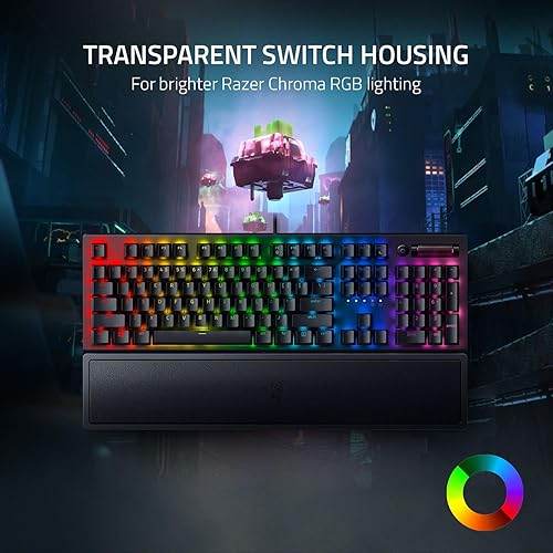 Miniatura 5 de Razer BlackWidow V3 Teclado de juegos mecánicos interruptores mecánicos amarillos - lineal y silencioso - Chroma RGB Iluminación - Factor de forma