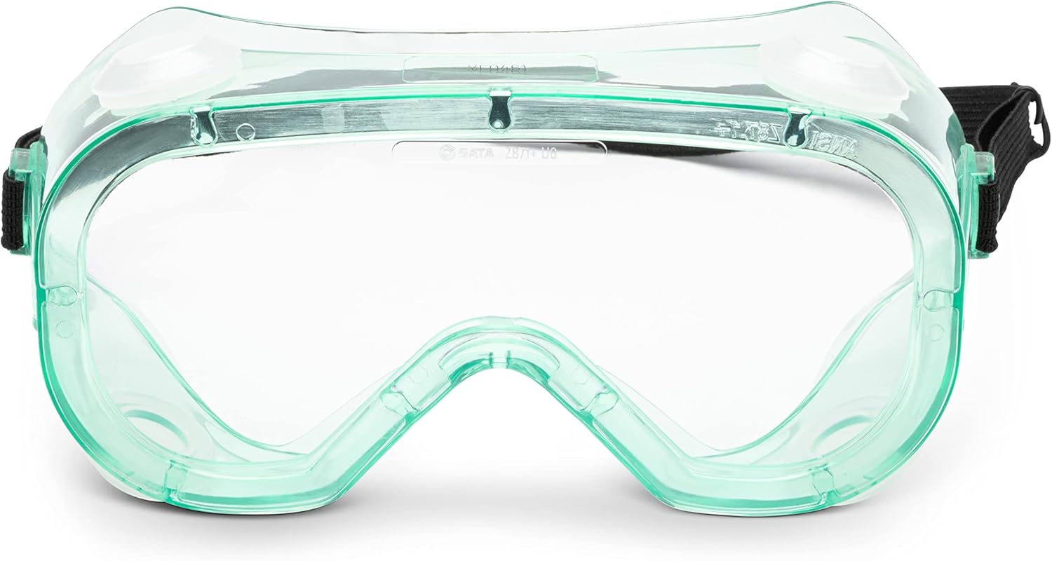 SATA 2 Pairs Comfortable Impact Safety Glasses with 100% UV400 Protection and Anti-fog and Anti-scratch Coating, Fit Over Prescription, Z87.1: 2020 Compliant - STYF0421