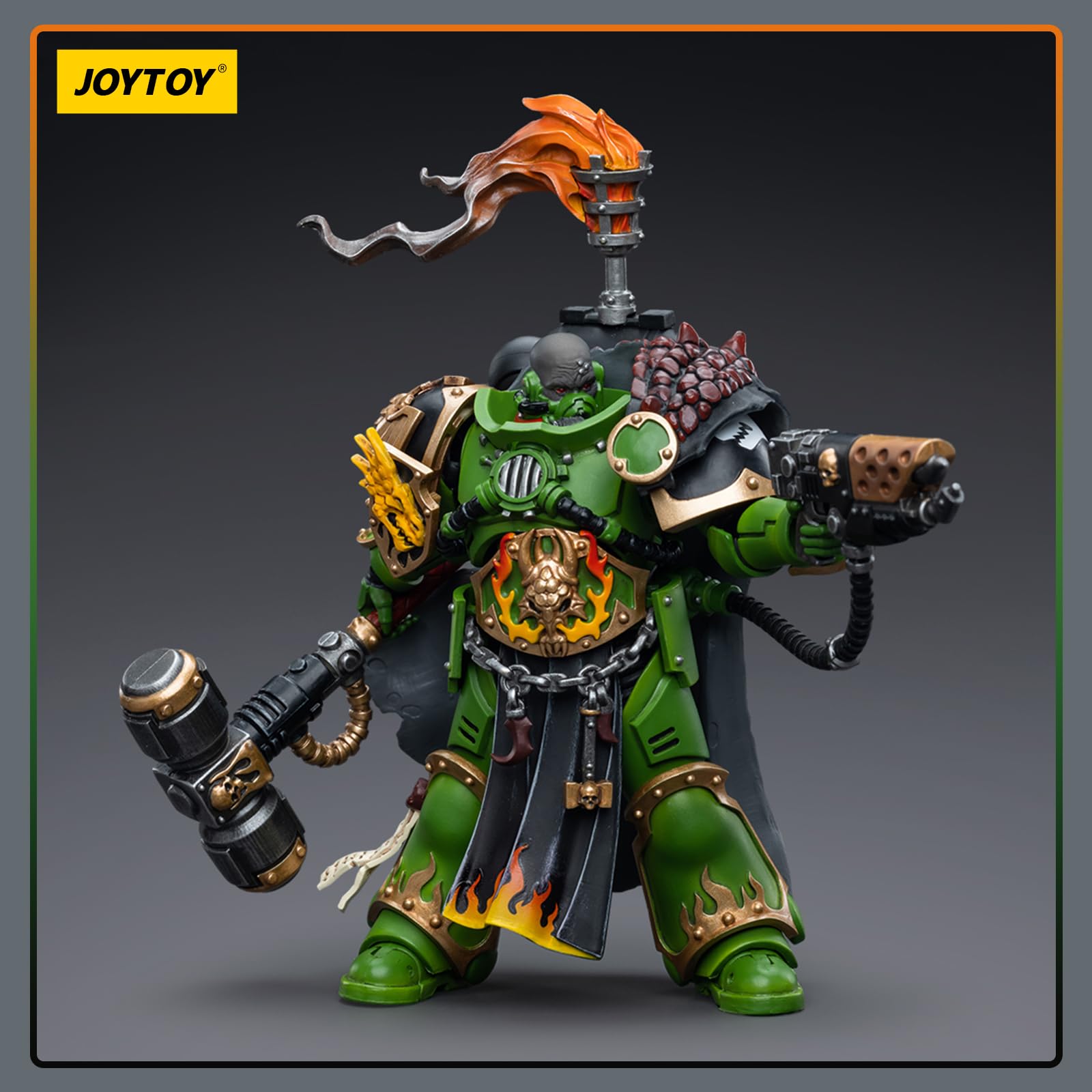 Amazon.co.jp: JOYTOY ウォーハンマー 40K サラマンダー キャプテン