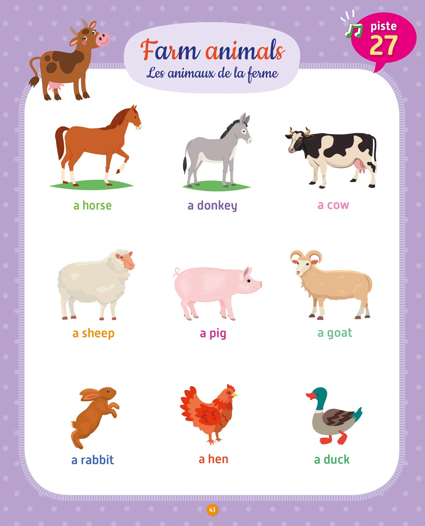 Toute ma maternelle - J'apprends l'anglais en chansons + CD audio