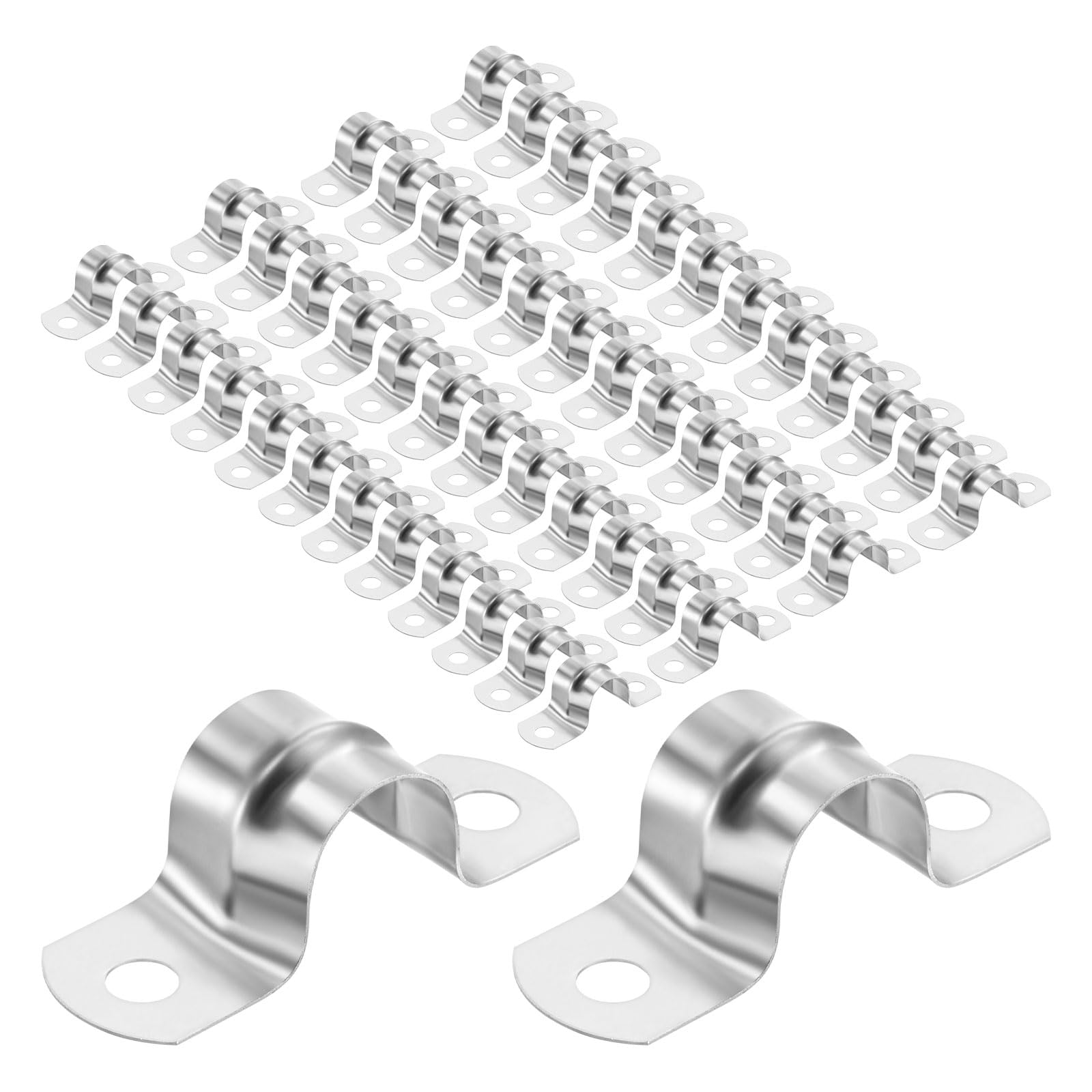 Collier de serrage de conduit M16 METERXITY en acier inoxydable 304 pour tuyau et câble x50