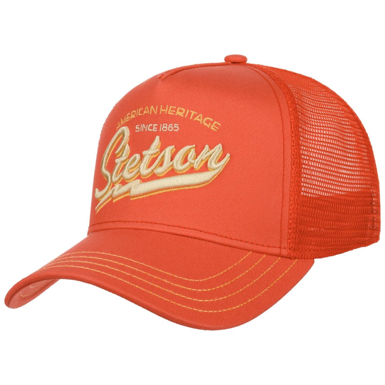 Stetson Gorra de Camionero Patrulla para Hombre/Mujer, Gorra de béisbol de algodón, tamaño Ajustable, Gorra con Inserto de Malla, Gorra de Camionero para Invierno/Verano, Gorra Curvada — view 16