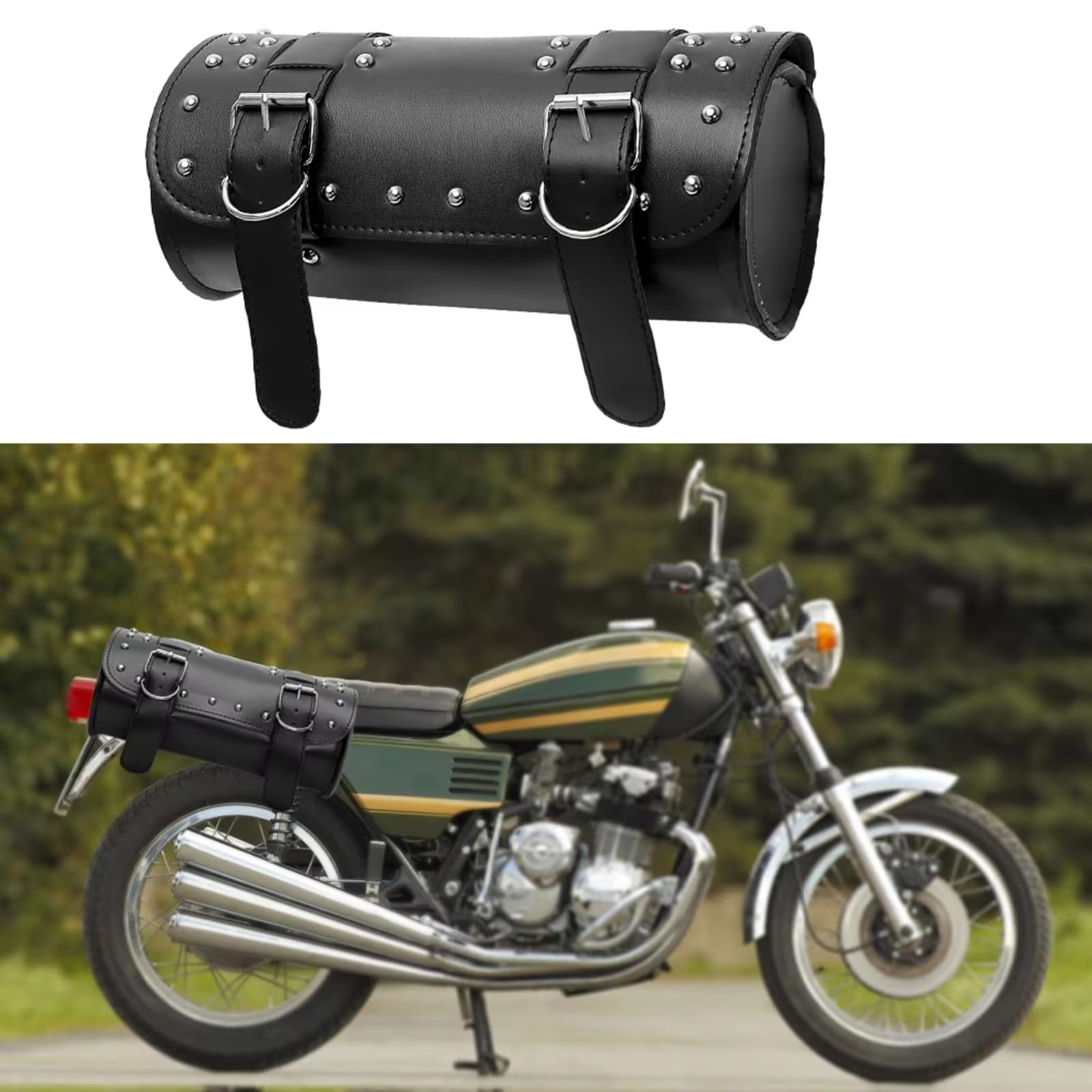 Borsa Universale Per Moto Zaino Per Sella PU Motore Custodia Per Bagagli Porta Serbatoio Accessori Per Sostituzione Sacche Moto