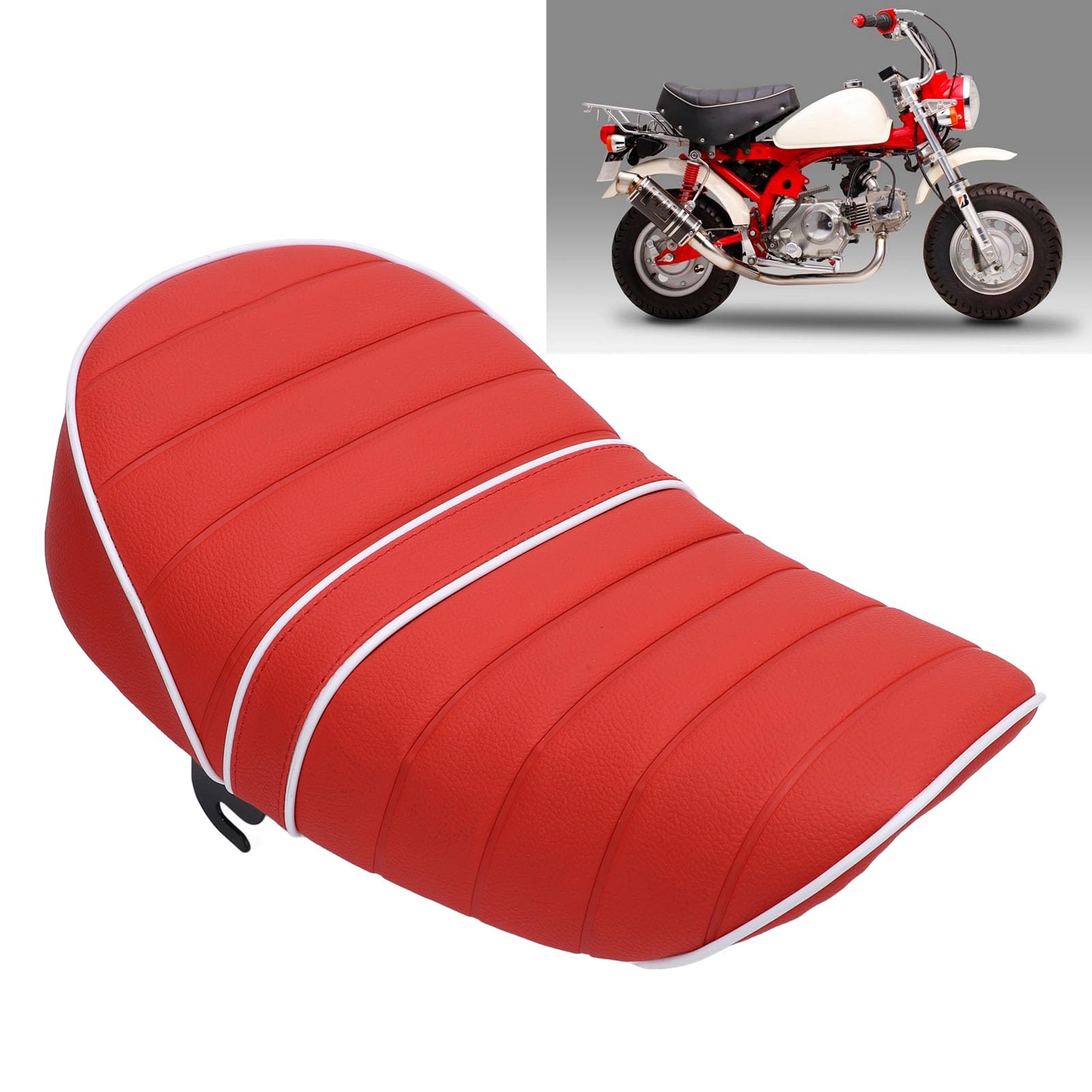 Amazon | トレイルバイクオートバイシートクッション、ミニバイク