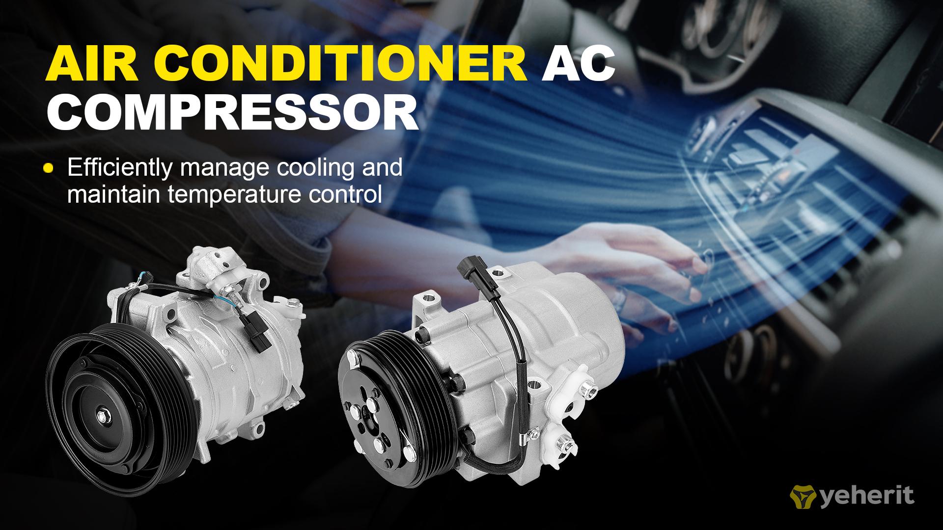 Amazon.com: YEHERIT AC Compressor with Clutch with Clutch