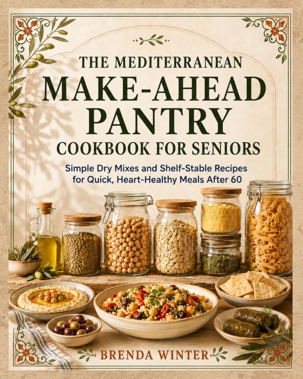The Mediterranean Make-Ahead Pantry Cookbook for Seniors: Simple Dry Mixes and Shelf-Stable Recipes for Quick, Heart-Healthy Meals After 60