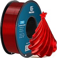 Vista 33 de Geeetech Filamento TPU de 1.75mm, Shore 95A – Filamento flexible para impresora 3D con alta elasticidad, carrete de 1KG (2.2lbs), precisión