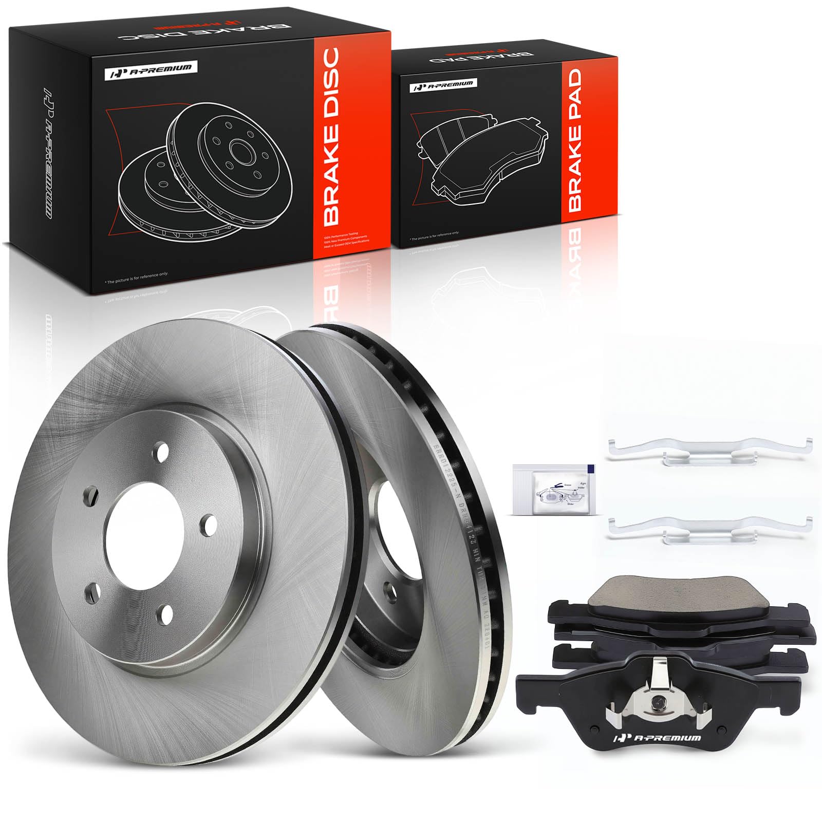 Amazon.com: A-Premium 11.92 inch (302.8mm) Front Vented Disc Brake