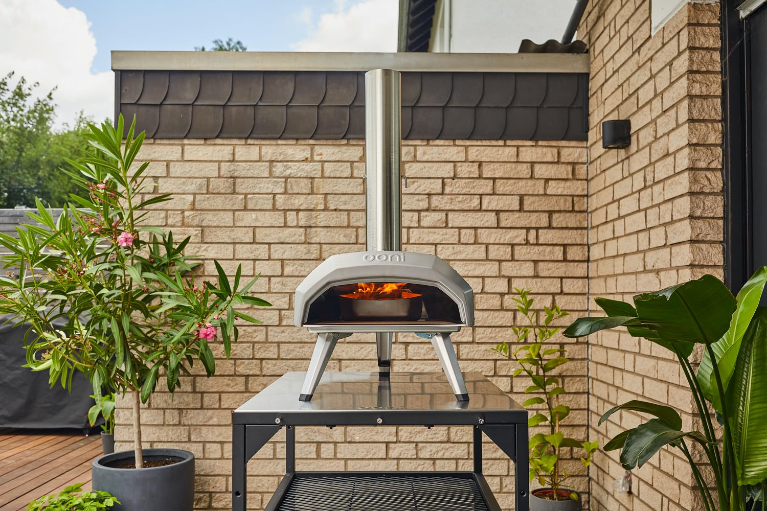 Ooni Karu 12 - Horno para Pizza Multifuel de Gas, Leña y Carbón | Cocina en 60 Segundos, Horno de Pizza Portátil y Pizza Oven