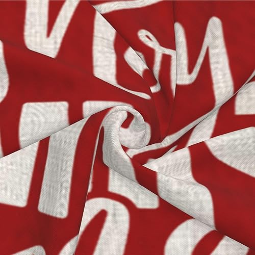 Miniatura 5 de NIDITW Juego de 2 fundas de cojín cuadradas decorativas de lino y algodón con diseño de copos de nieve de Jesús Oh Holy Night para sofá, 18 x 18