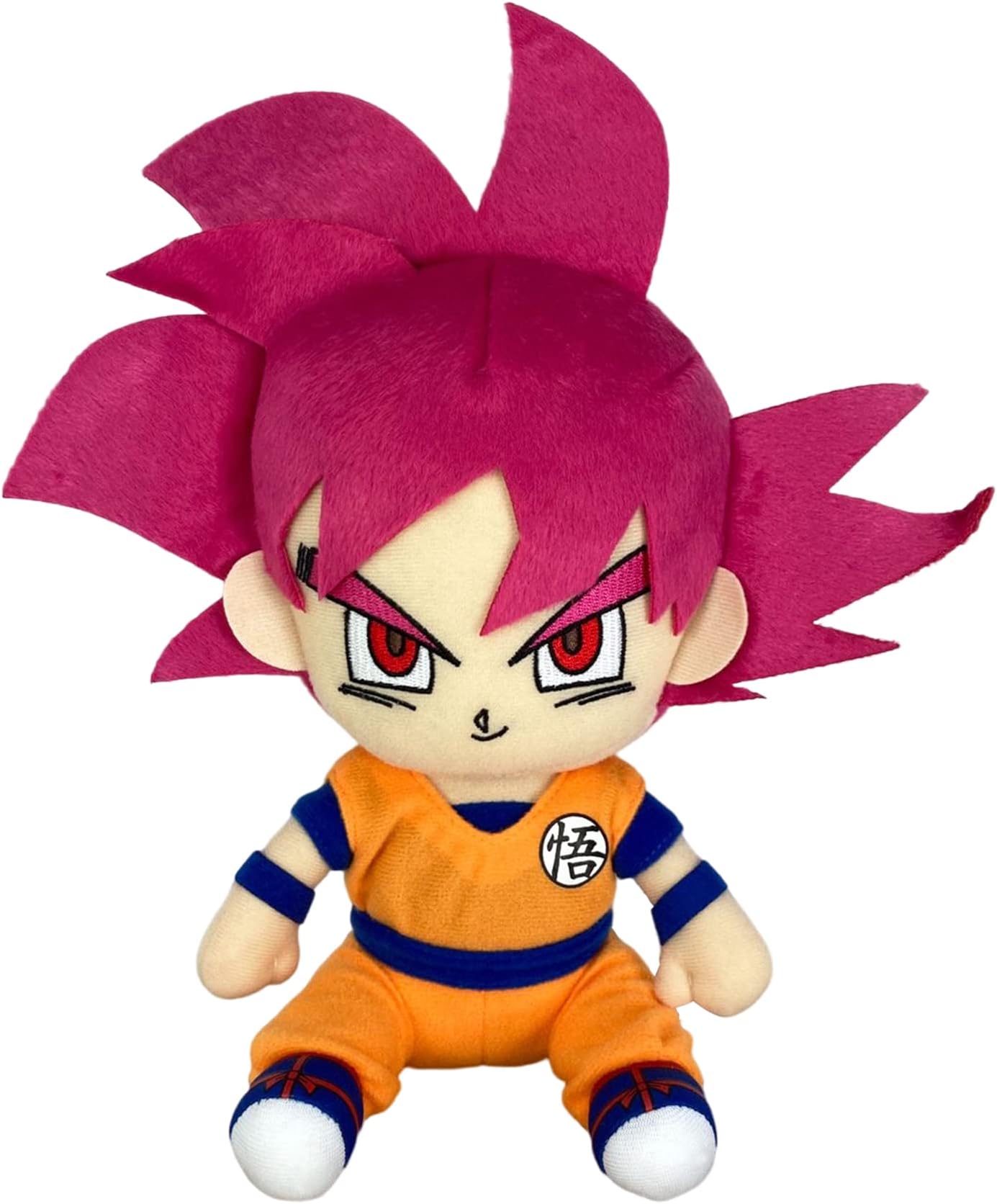 Great Eastern Entertainment SSGSS Goku Sitting Pose Plush 7''