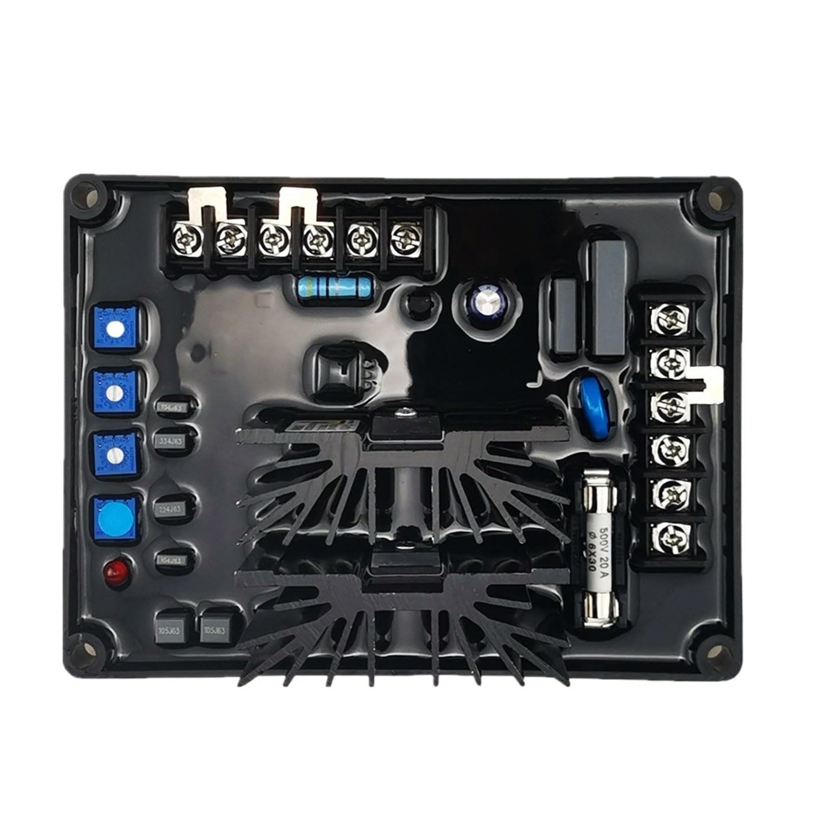 Pjktbeyi One Color 1Pcs Generator Mc-20A Brushless Avr 20A Automatic Voltage Regulator Module