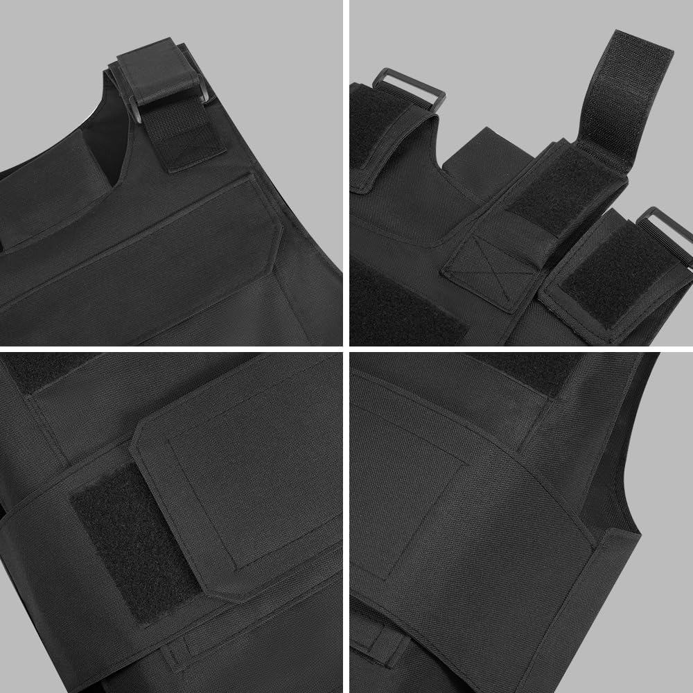 Tactical Vest Outdoor, Adjustable Training Protective Vest, Suitable for Light Outdoor Gilet Equipment, S-XXL - Image 4