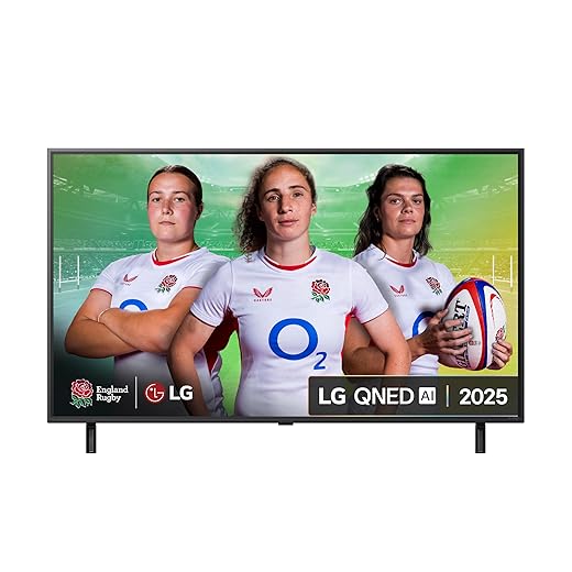 LG 50QNED80A6A 50-Inch 4K UHD Smart TV, (α7 AI Processor, Freeview Play and Amazon Alexa, 60Hz) [Model 2025]