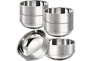 Long-Lasting Metal Bowls for Everyday Meals