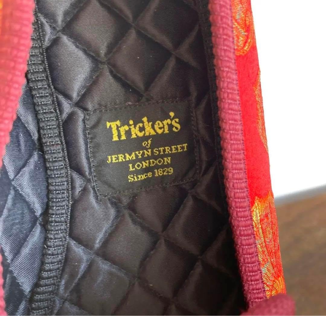 新品未使用赤龍村美術織物とトリッカーズコラボ彩貝文8メンズシューズ 25cm 赤龍村美術織物とトリッカーズコラボ彩貝文8メンズシューズ 25cm