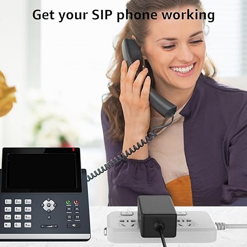 Miniatura 3 de Norward Fuente de alimentación Yealink T46U compatible con Yealink Phone T54W, T46U, MP54, MP56, T57W, T46S, T48U, T53W, PS5V2000US 5V 2A