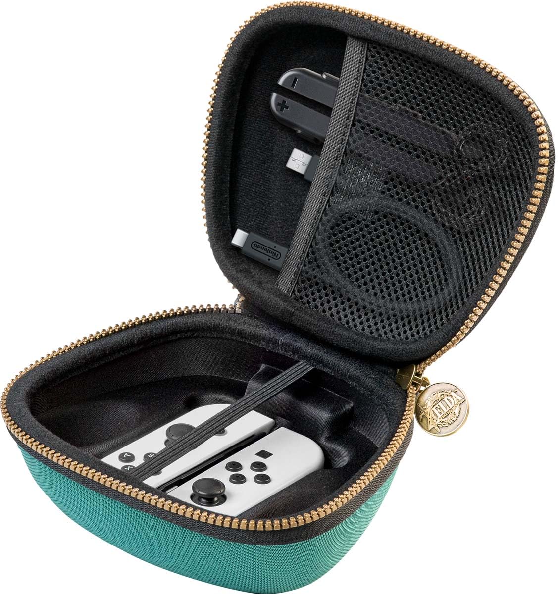 Nintendo - Custodia per il trasporto deluxe, colore: verde Zelda NNS20G