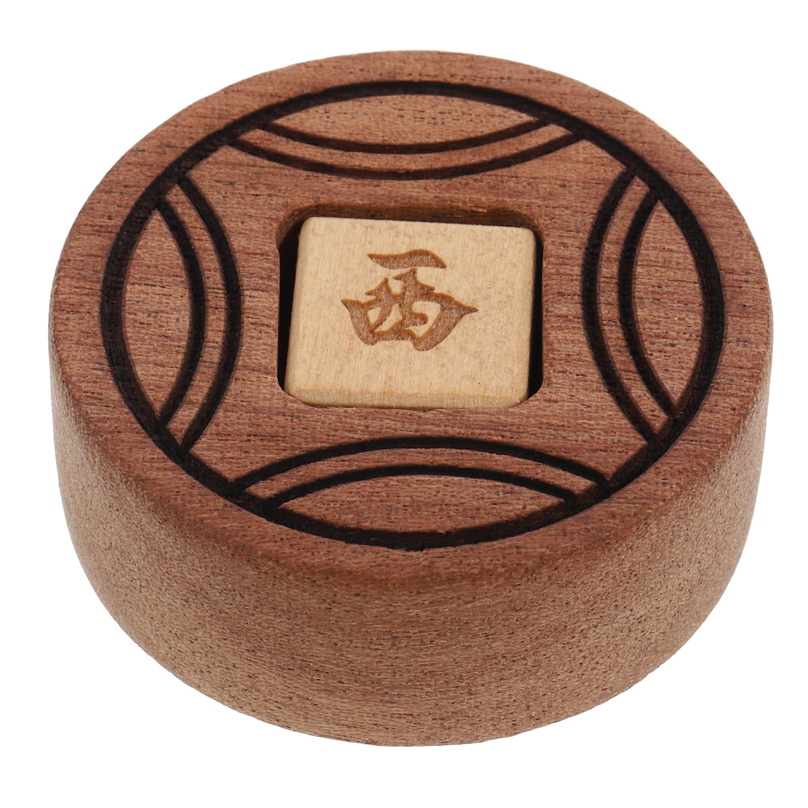 ibasenice Mahjong Dice Lightweight Wooden Directional Dice Game Prop for Home Party Entertainment Mahjong Supplies