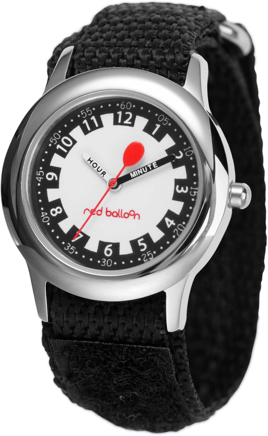 Red Balloon Kids' Stainless Steel Time Teacher Analog Quartz Watch