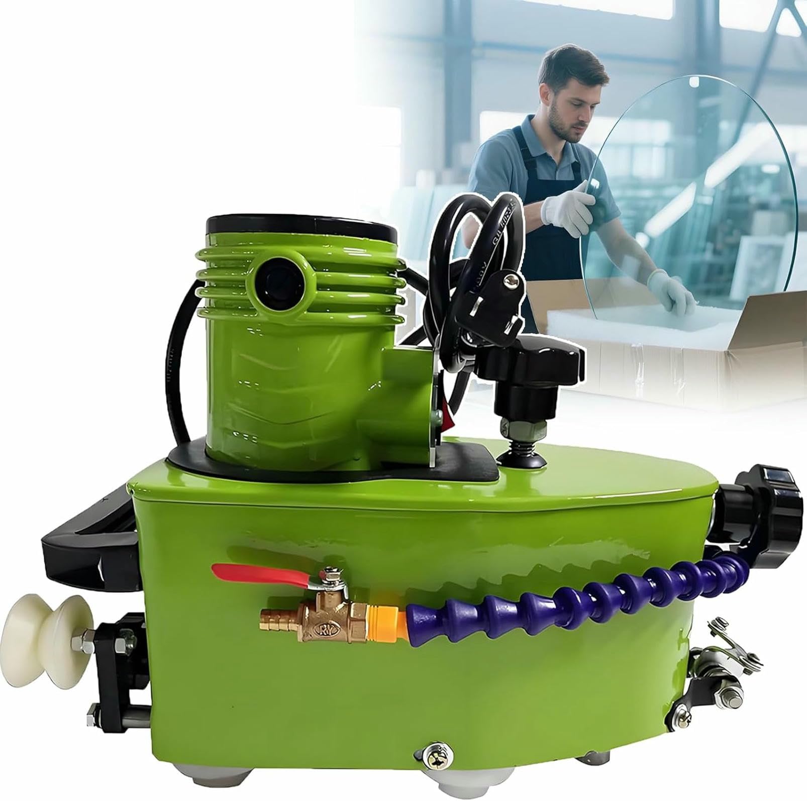 Trimmer en verre CNPRAZ pour polir les bords coupants et sécuriser les angles