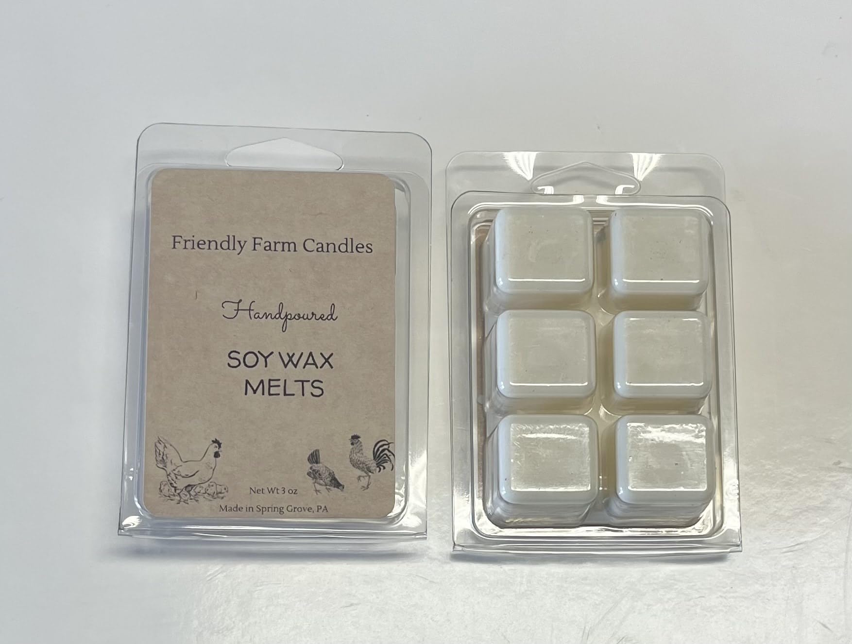 Friendly Farm Candles Soy Wax Melts, Wax Cubes Strong Scent Long Lasting (3 oz.) (Caribbean Dreams)
